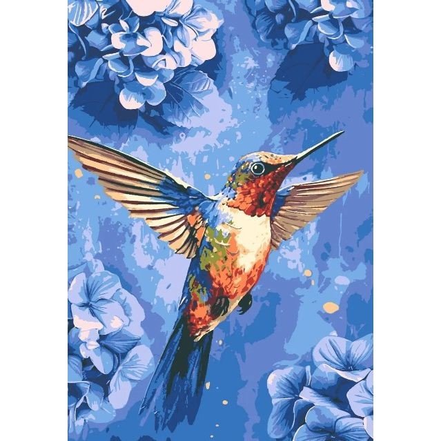 Картина по номерах "Світанковий сад" 28x40 см