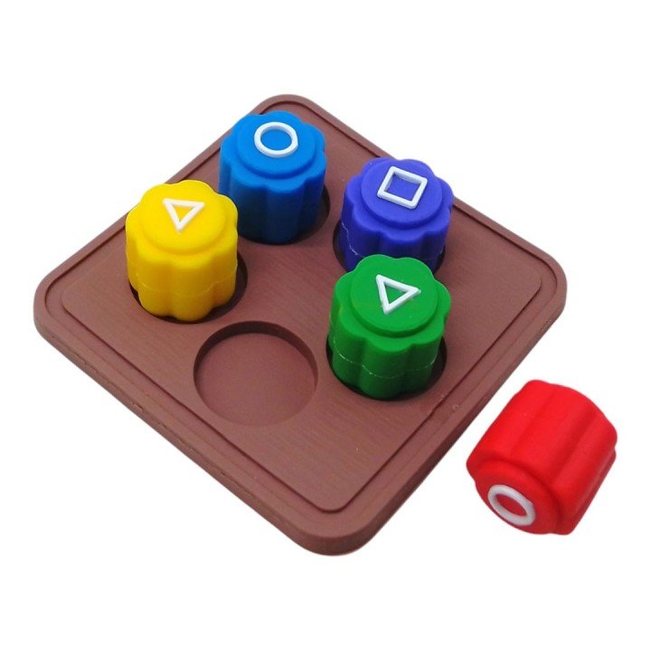 Настільна гра Гонгі Gonggi - "Гра в кальмара 2", на підставці (вид 4)