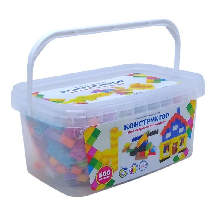 Конструктор універсальний, 500 деталей