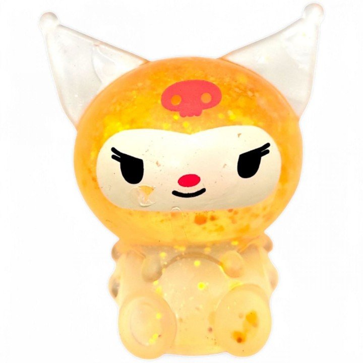 Антистрес жуйка-тягучка "Аніме. Sanrio. Kuromi" (помаранчевий)