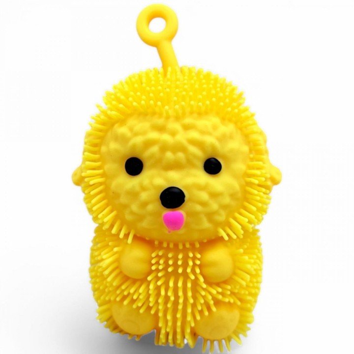 Іграшка-світяшка "Собачка" (9 см) жовта