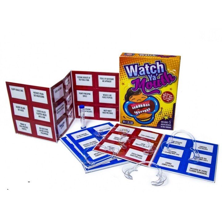 Настільна гра "Watch Yaʼ Mouth", англ