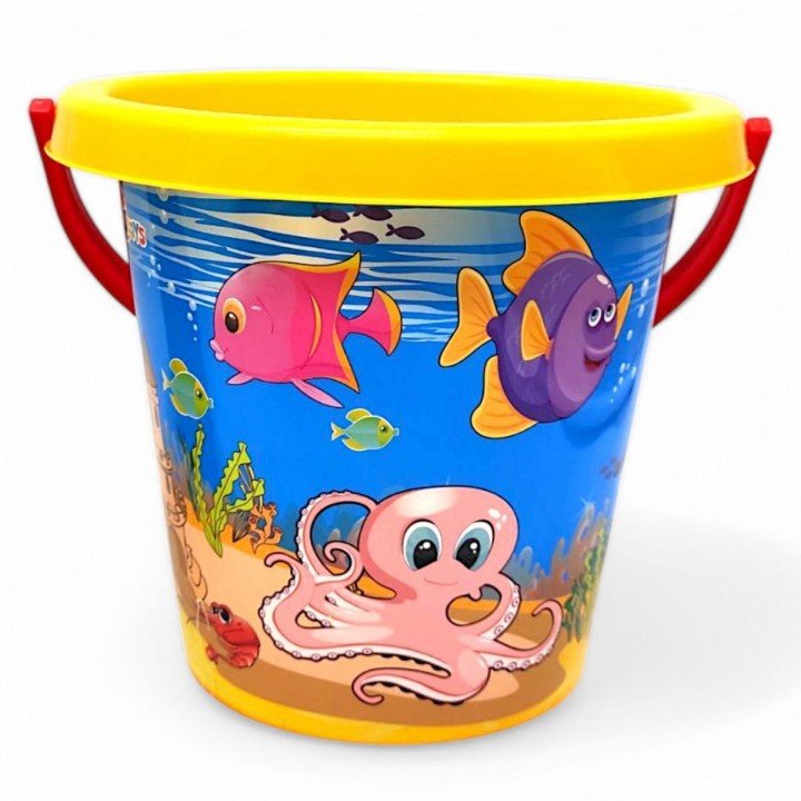 Відерко морські мешканці (жовтий)