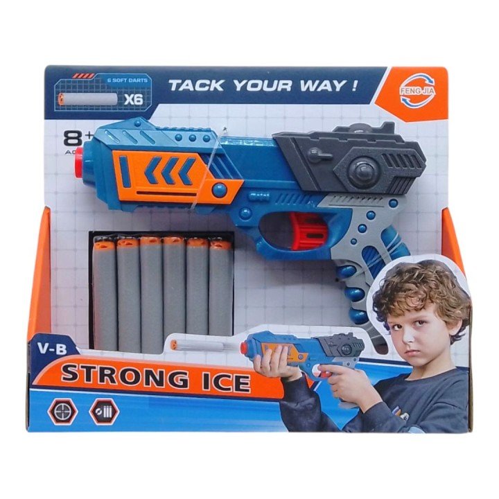 Бластер "Strong Ice" на поролонових патронах