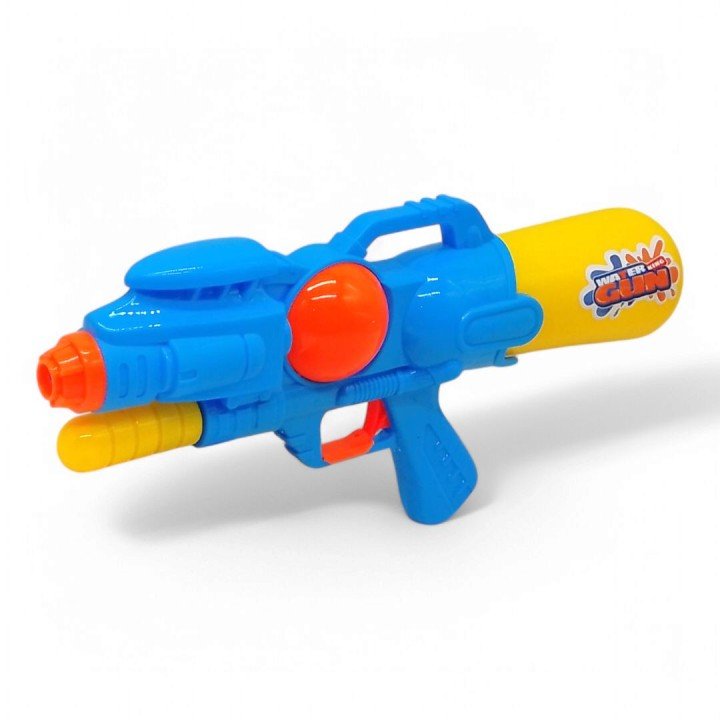 Водний пістолет з накачуванням (35 см) синій
