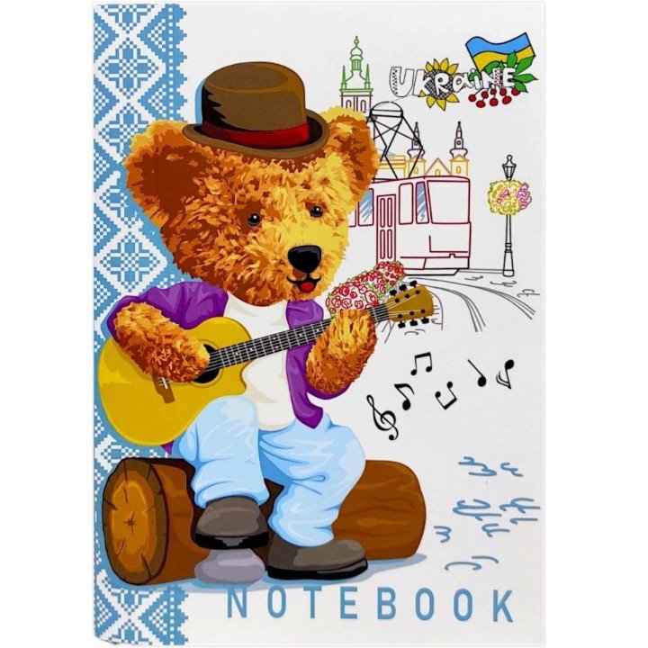 Блокнот, 143х200 мм, 48 аркушів, клітинка