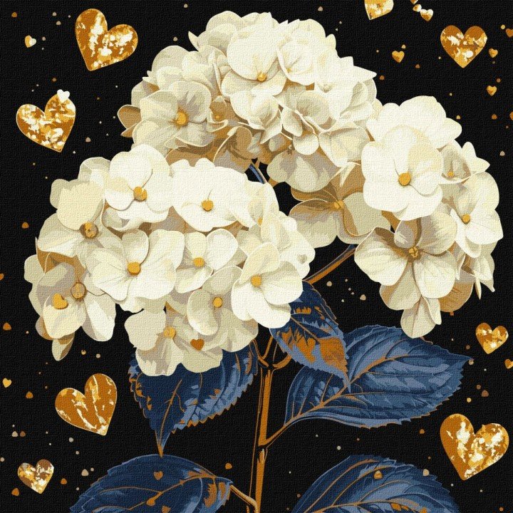 Картина за номерами "Чудові квіти", 40х40 см