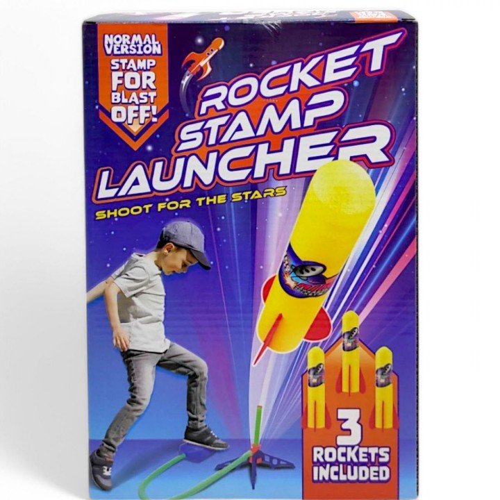 Запускач механічний "Ракета" , 3 заряди, в коробці