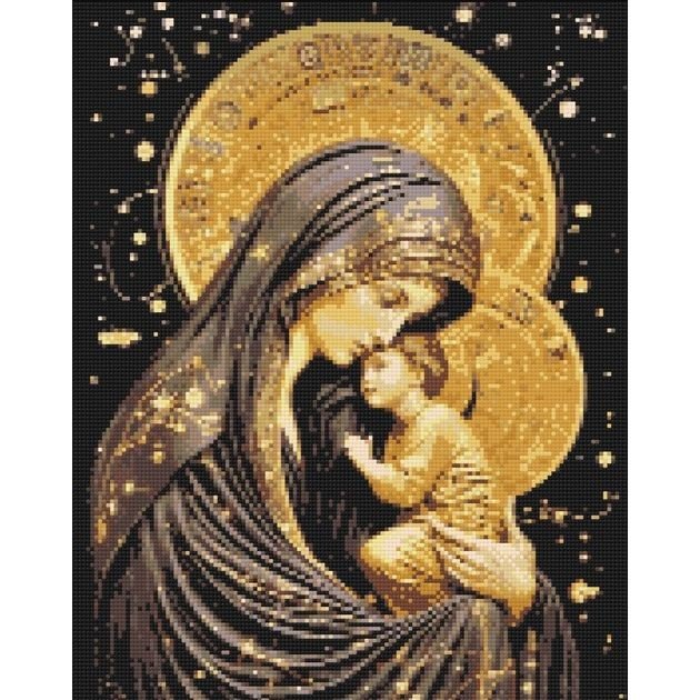 Алмазна мозаїка "Пресвята Богородиця" 40х50 см