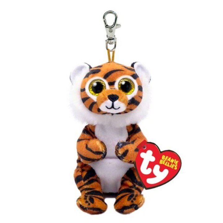 Дитяча іграшка м’яконабивна TY Beanie Bellies Тигреня CLAWDIA 12см, арт. 43109
