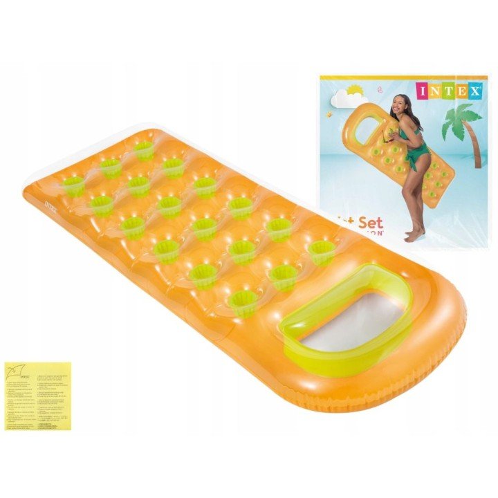 Матрац надувний, 188х81 см (помаранчевий)