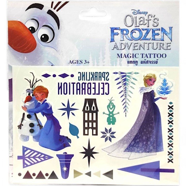 Тату тимчасове "Холодне серце"