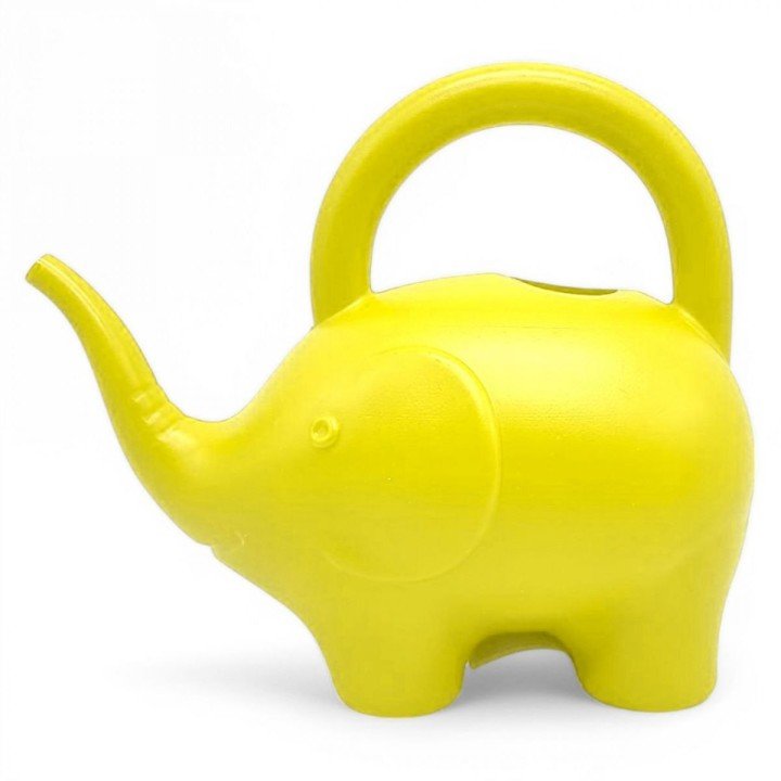 Лійка пластикова "Слоник", 19 см (жовтий)