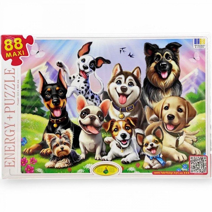 Пазли MAXI "Собачки" (88 елем)