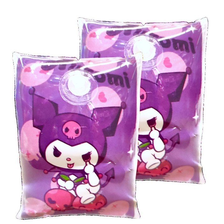 Нарукавники для плавання аніме " Sanrio. Куромі" 13 см (бузковий)
