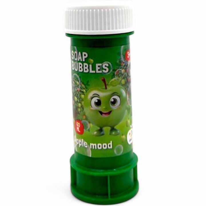 Бульбашки мильні «Яблуко». Об’єм 60 мл