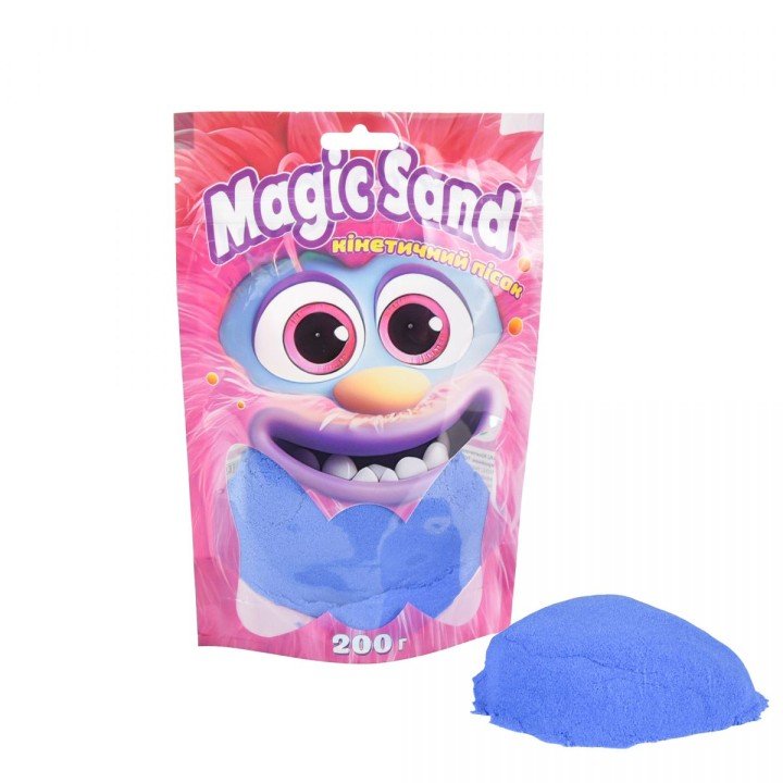 Кінетичний пісок "Magic Sand", 200 г (синій)