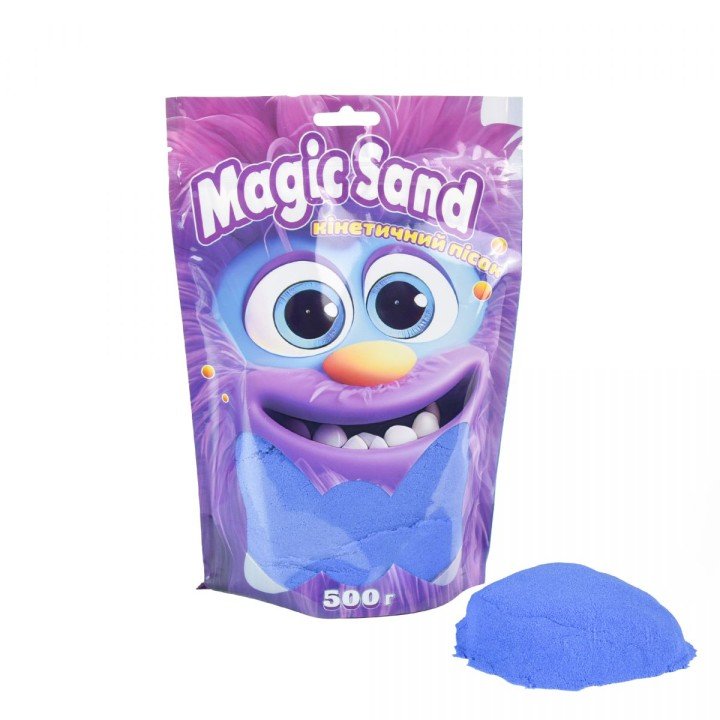 Кінетичний пісок "Magic Sand", 500 г (синій)
