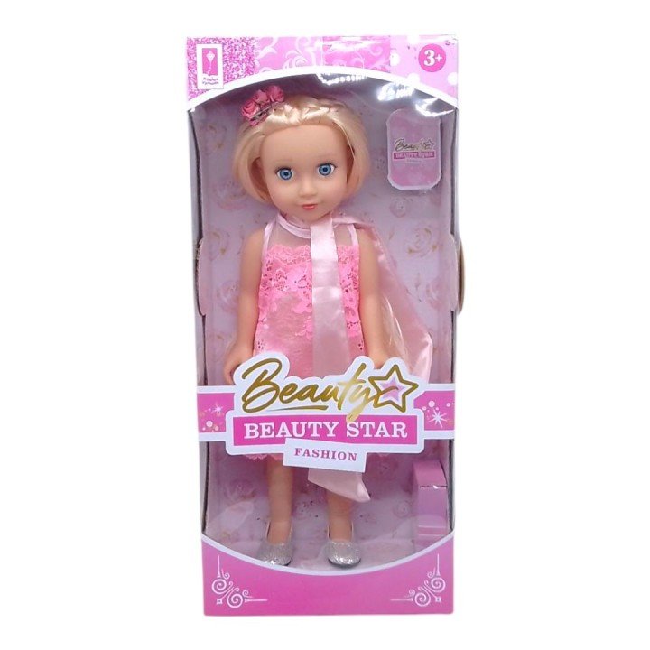 Лялька "Beauty Star", 42 см (рожевий)