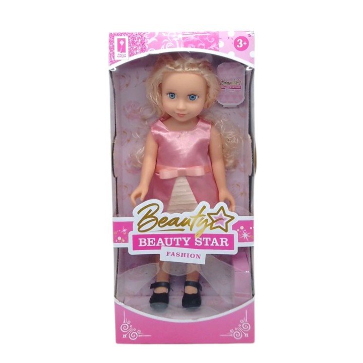 Лялька "Beauty Star", 42 см (пудровий)