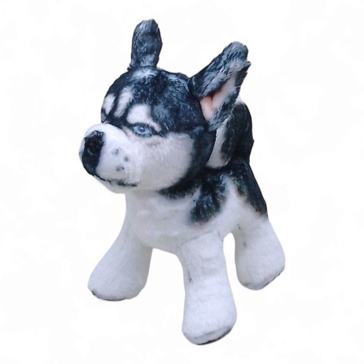 Мʼяка іграшка "Цуценя Хаскі" (висота - 26 см)