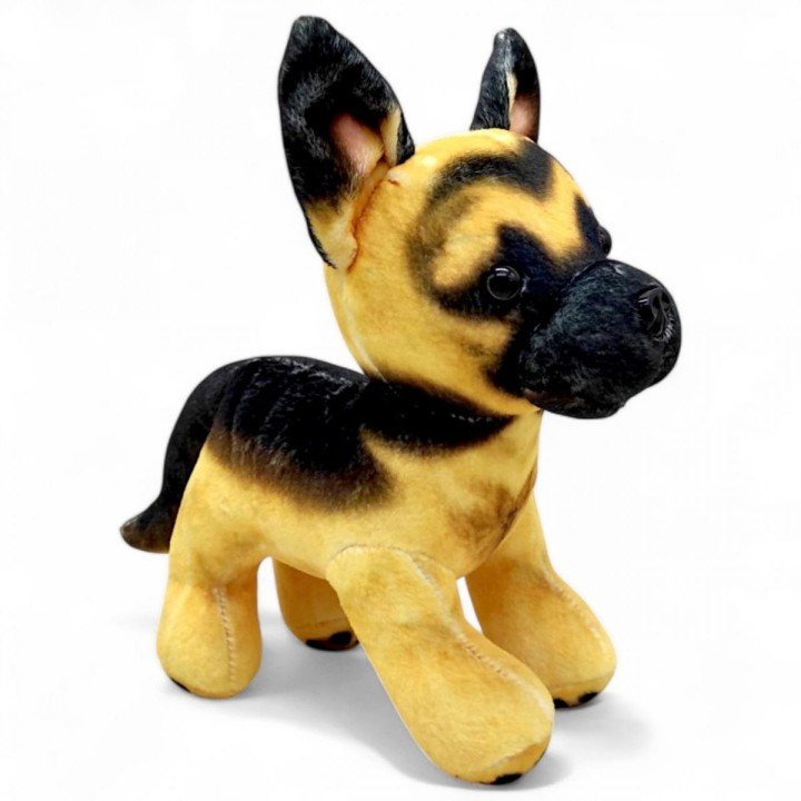 Мʼяка іграшка "Цуценя вівчарка" (висота - 27 см)