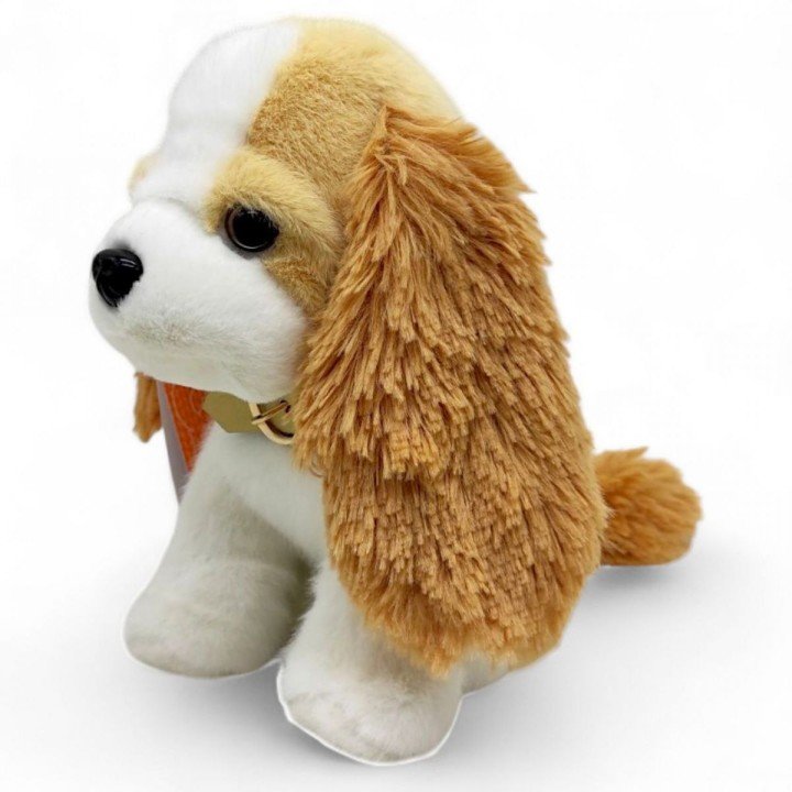 Мʼяка іграшка "Спаніель сидячий" (висота - 21 см)