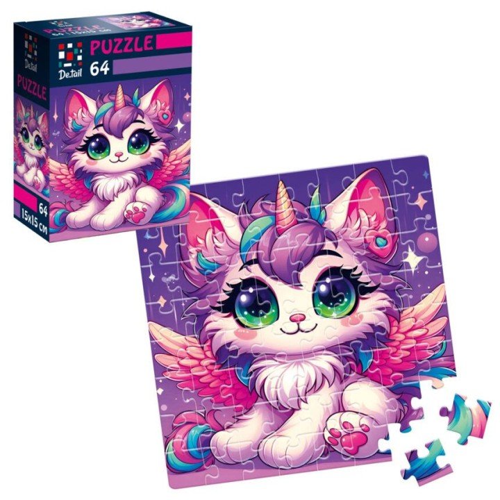 Пазли "De.tail. Казкове кошеня" 64 деталі