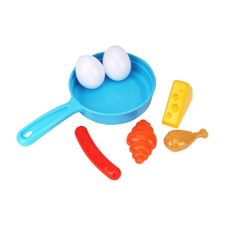 Набір Сніданок зі сковорідкою (блакитна)