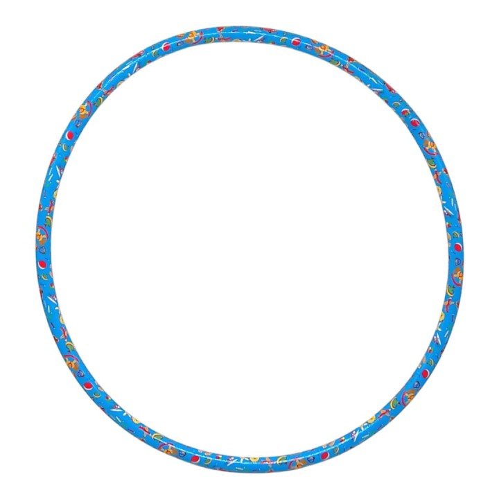 Обруч №0 53 см "Дитячі іграшки" (синій)