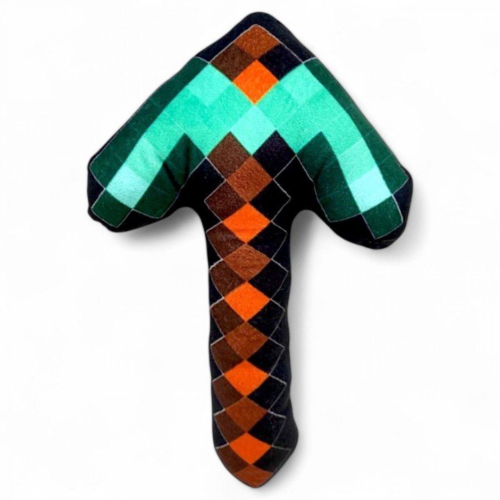 Мʼяка іграшка "Майнкрафт/Minecraft Кирка мала", 27 см