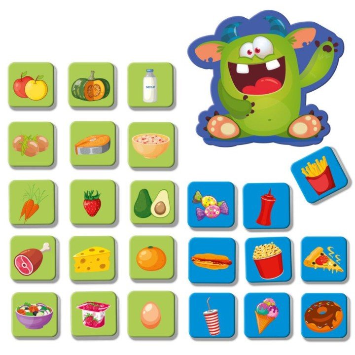 Гра розвиваюча (магнітна) "Смачне чи корисне?"