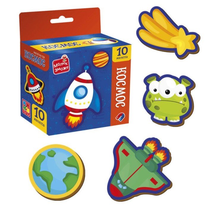 Гра розвиваюча (набір магнітів) "Космос"