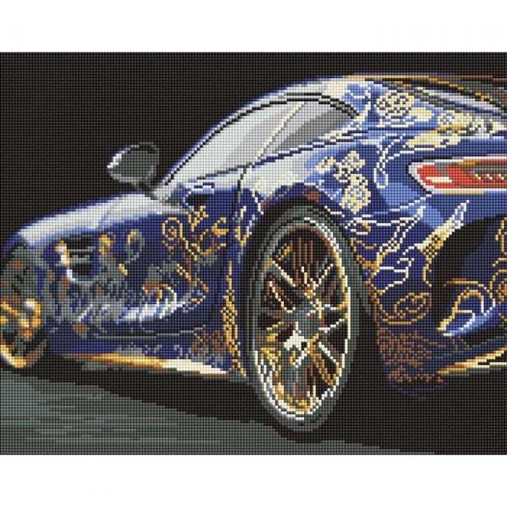 Алмазна мозаїка "Вишукана машина" 40х50 см