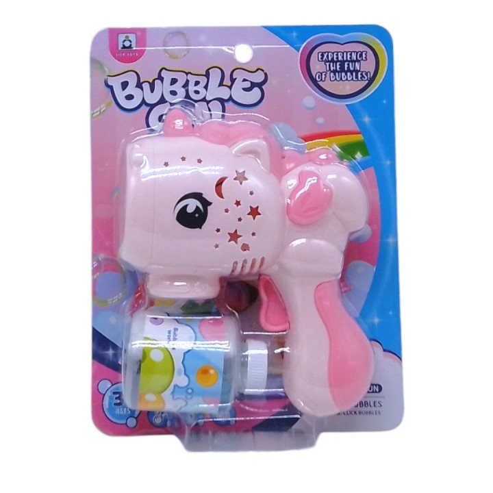 Пістолет з мильними бульбашками "Єдиноріг" на батарейках