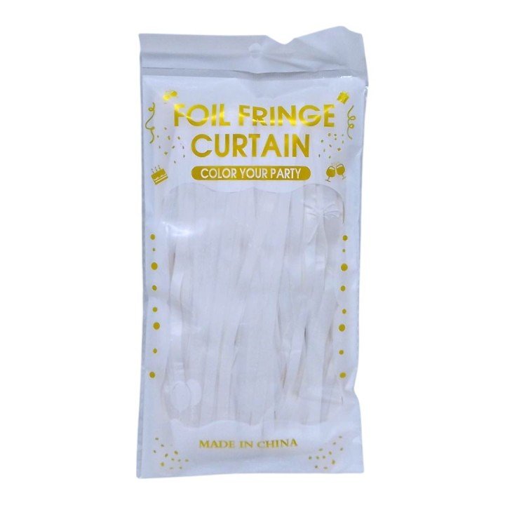 Фотозона-шторка "Дощик", 1х2 м, 1,6 мкр (білий)