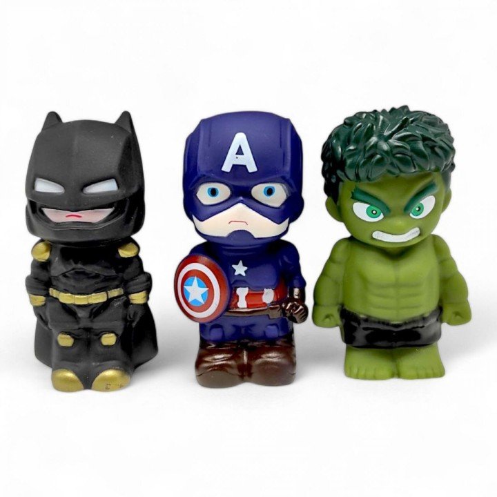 Пискавка "Супергерої", 11 см (3 шт. в пакеті)