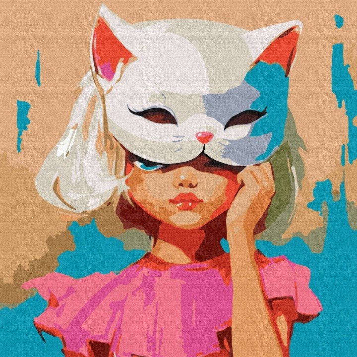 Картина за номерами "Мяу" 50х50 см