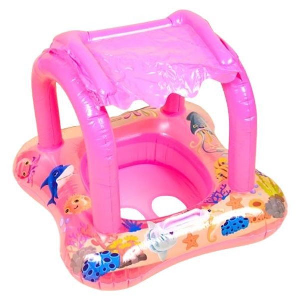 Надувне коло з сидінням Будиночок 55 см