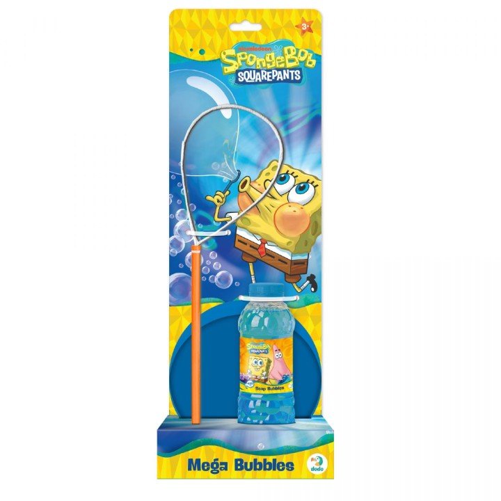 Мильні бульбашки "Mega Bubbles Губка боб / SpongeBob". Об’єм 450 мл