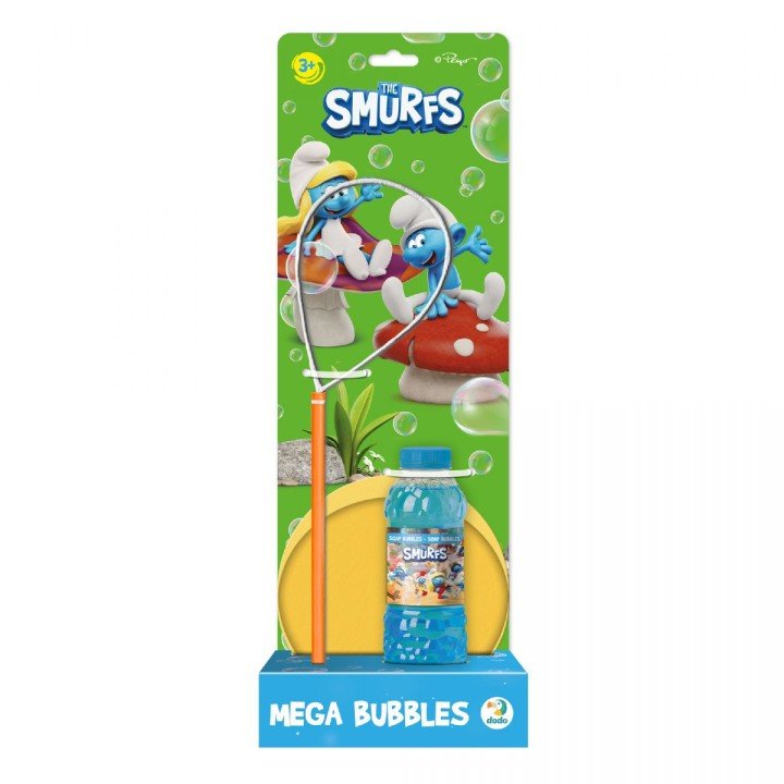 Мильні бульбашки "Mega Bubbles Смурфи / The Smurfs". Об’єм 450 мл