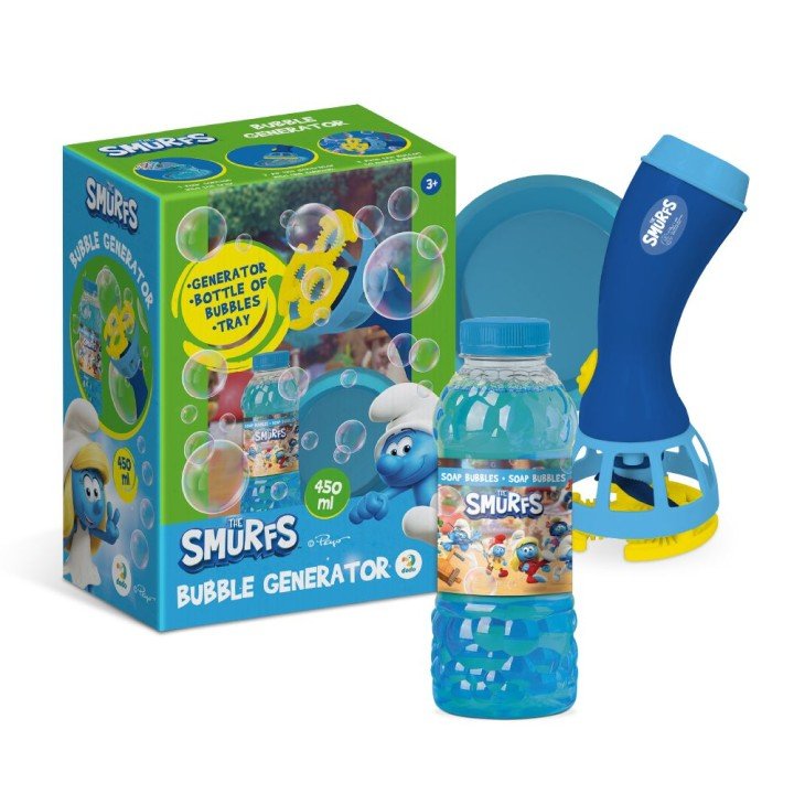 Генератор мильних бульбашок "Смурфи / The Smurfs"