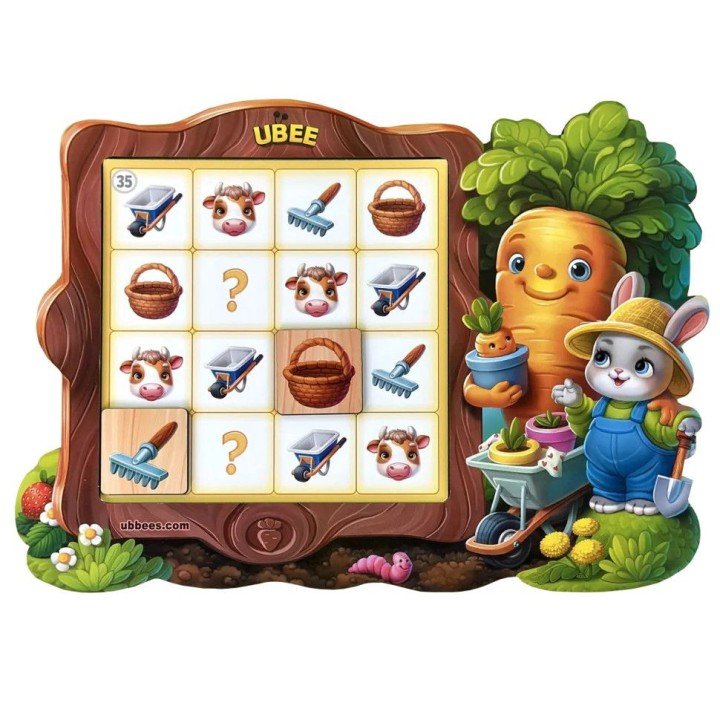 Дитяча настільна гра "Судоку" 70 фішок