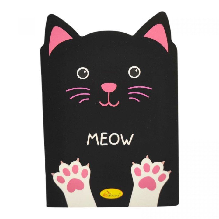 Блокнот з вушками "MEOW" 24 аркушів 11x16