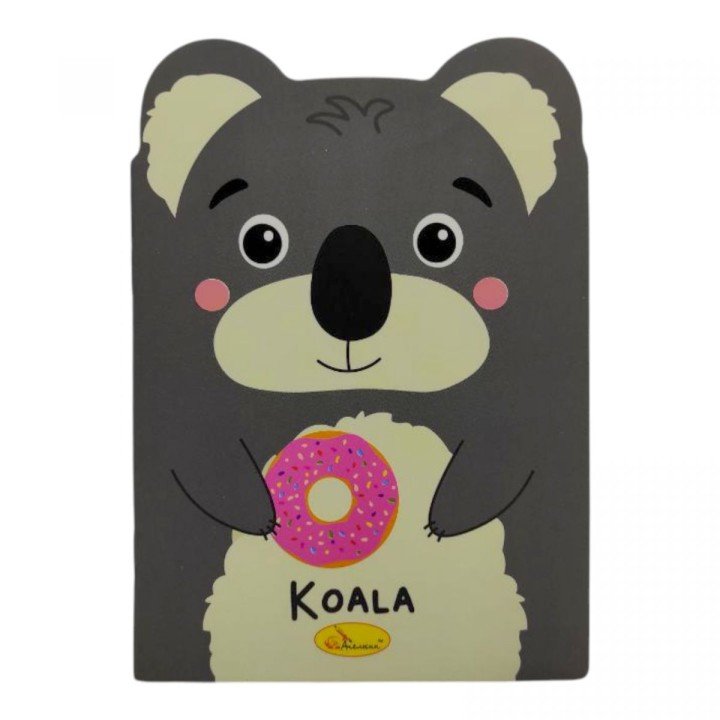 Блокнот з вушками "KOALA" 24 аркушів 11x16