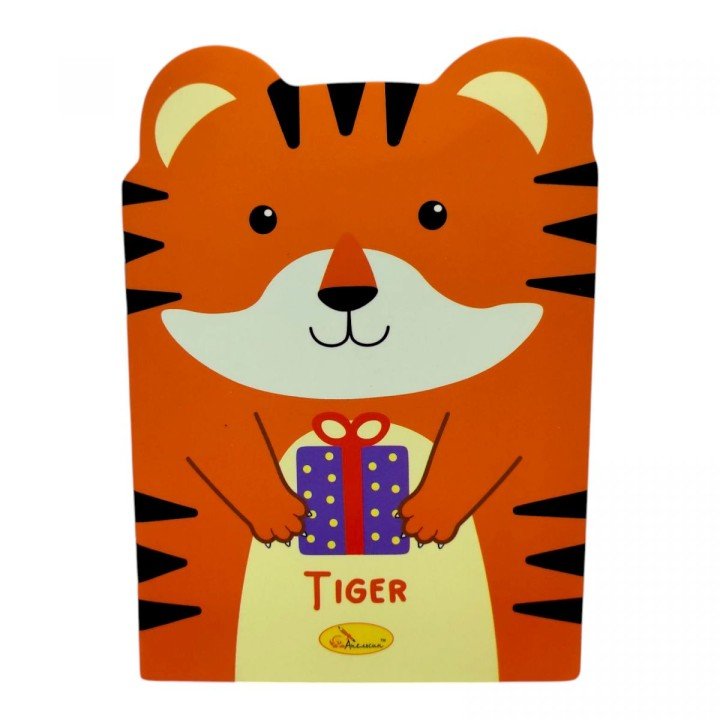 Блокнот з вушками "TIGER" 24 аркушів 11x16