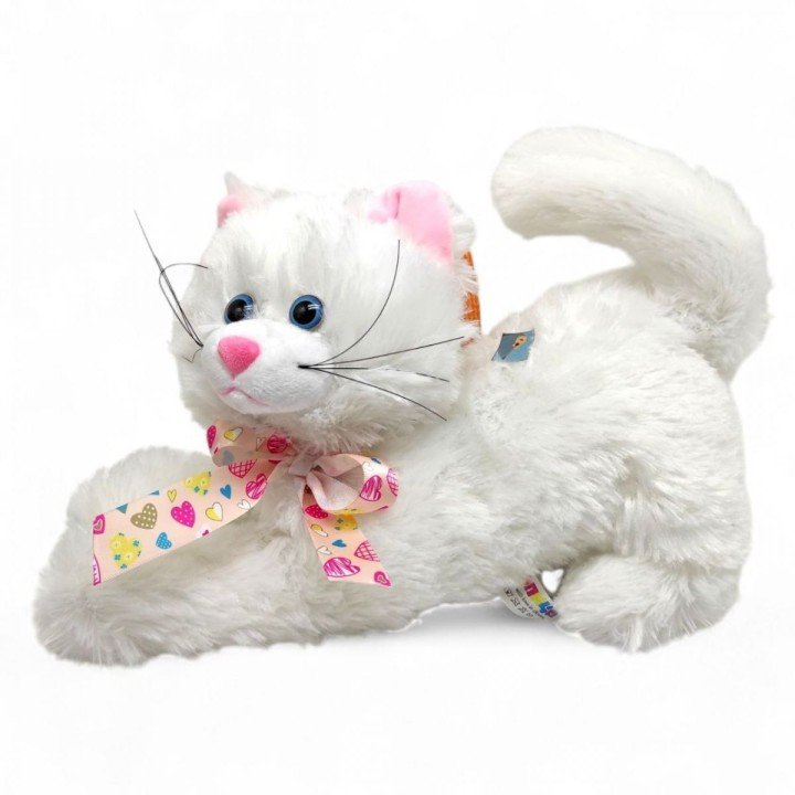 Іграшка м'яка "Кіт Кис" 37 см (Білий)