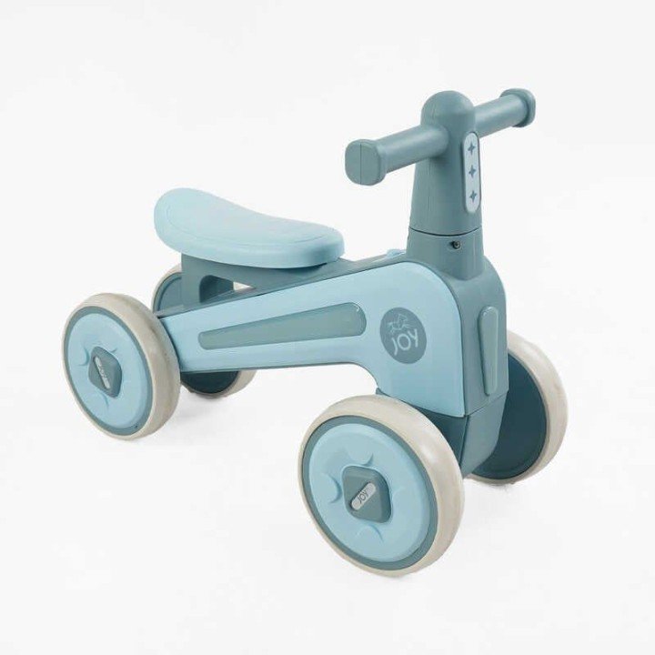 Велобіг 4-х колісний JOY (колеса 6’’ PU, рама пластикова, УКРАЇНСЬКЕ ОЗВУЧУВАННЯ та підсвічування, в коробці)