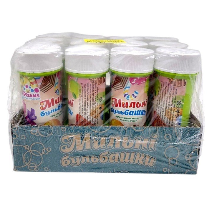 Мильні бульбаши, 60 мл, з Ароматом (12 шт)