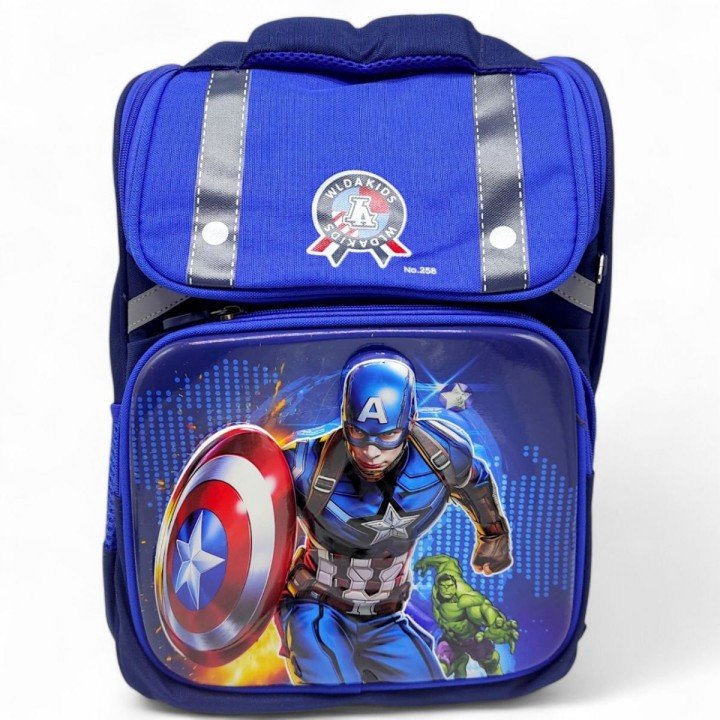 Рюкзак з пеналом "Супергерої" (Капітан Америка)